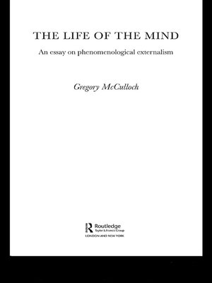 cover image of The Life of the Mind